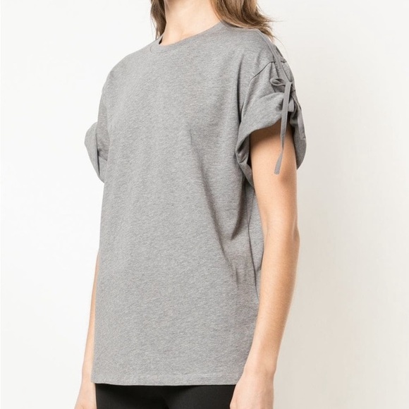 3.1 Phillip Lim Wool Short Sleeve Tunic Sweater - Picture 3 of 8